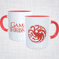 Caneca de Porcelana Game of Thrones Casa Targaryen