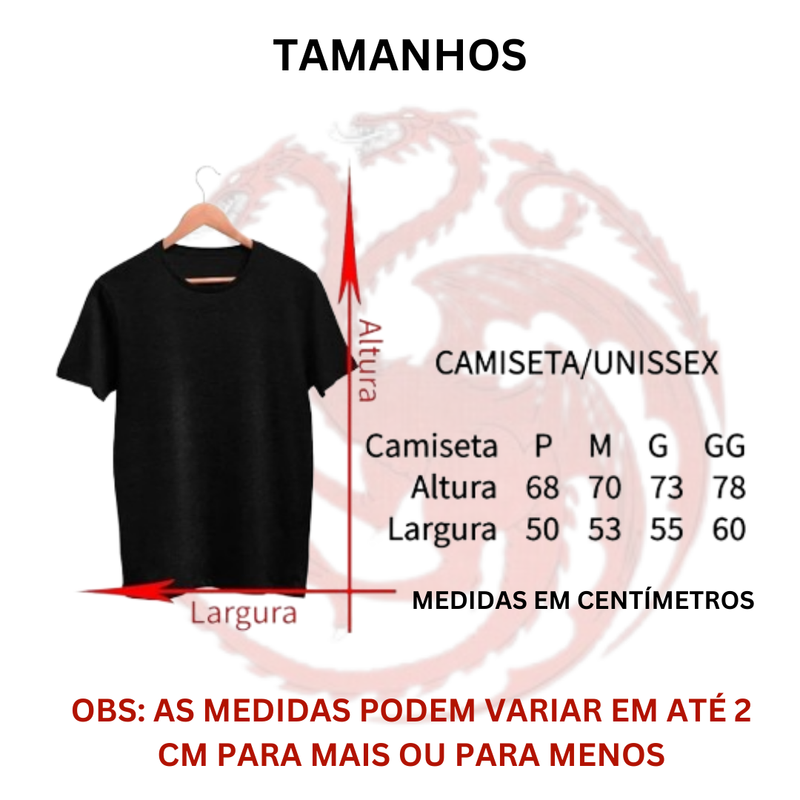 Camiseta House of the Dragon Targaryen