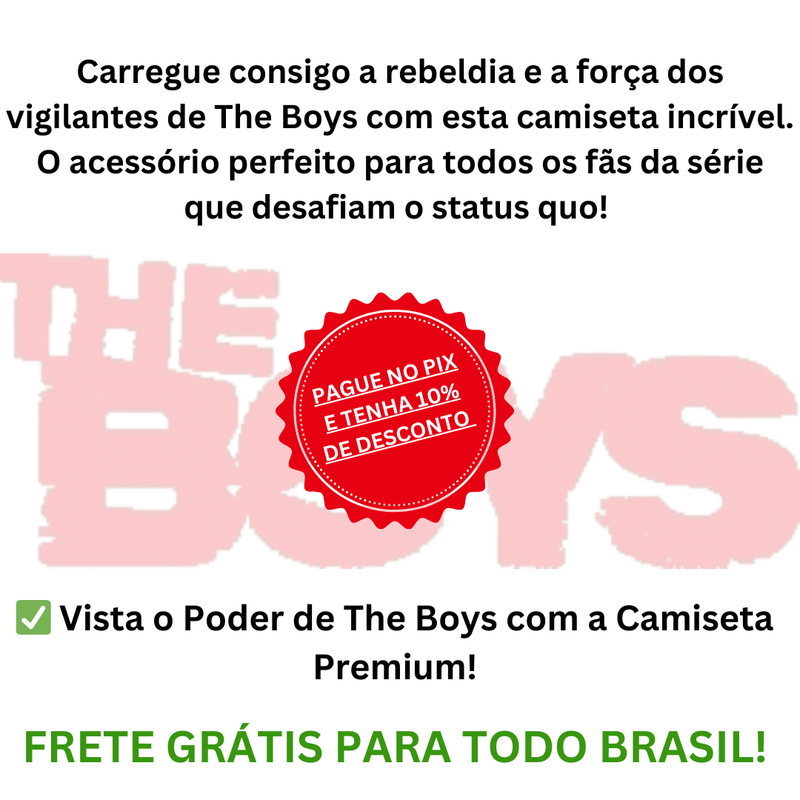 Camiseta The Boys Premium