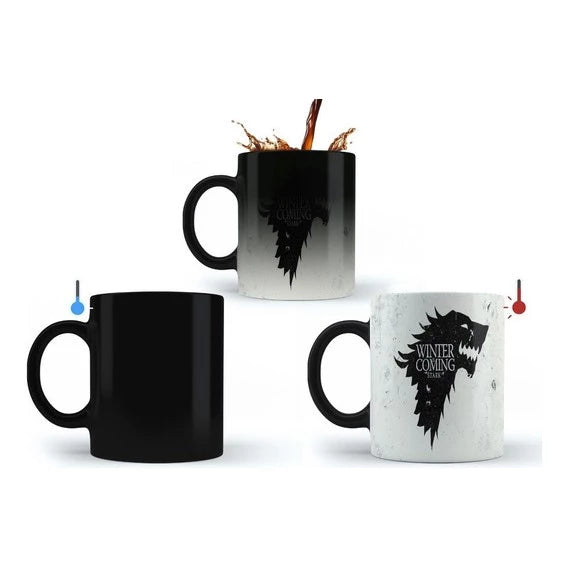 Caneca Mágica Game Of Thrones da Casa Stark