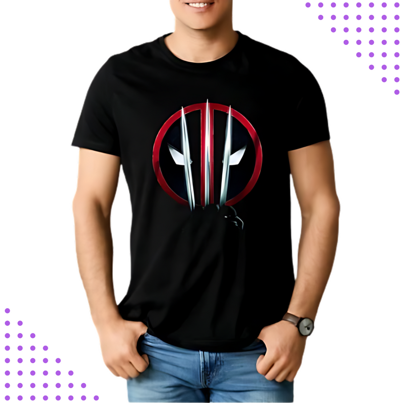 Camiseta Deadpool e Wolverine Unissex