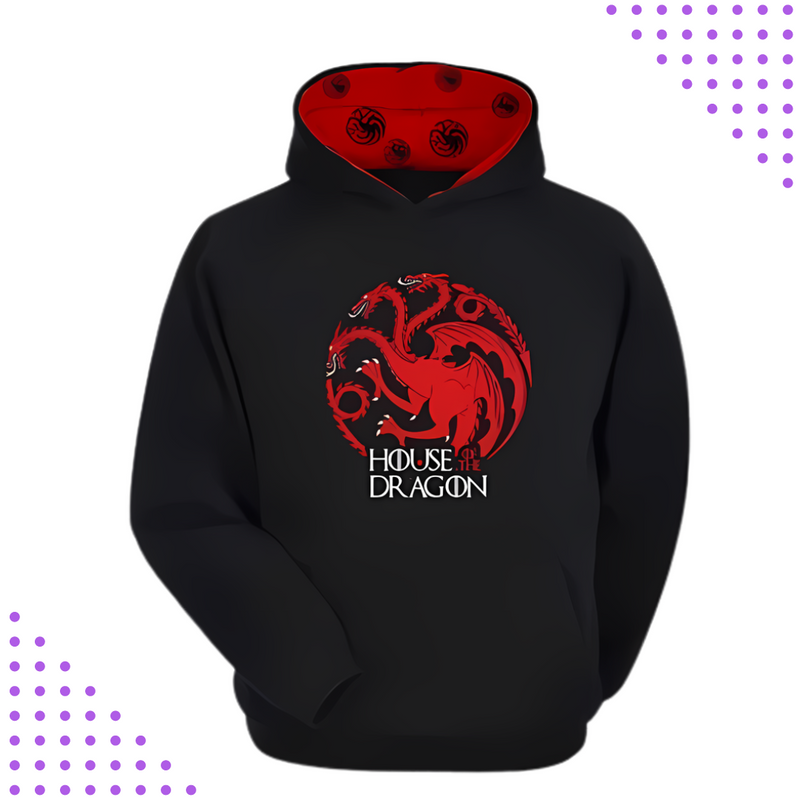 Moletom Premiun House Of The Dragon Targaryen