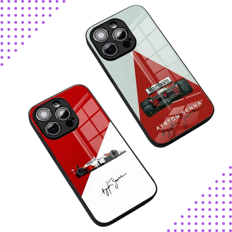 Capinha de iPhone Ayrton Senna F1