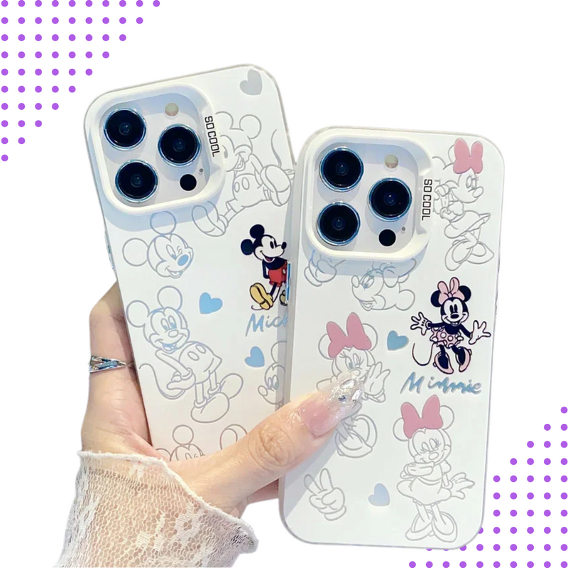 Capa iPhone Disney Mickey & Minnie