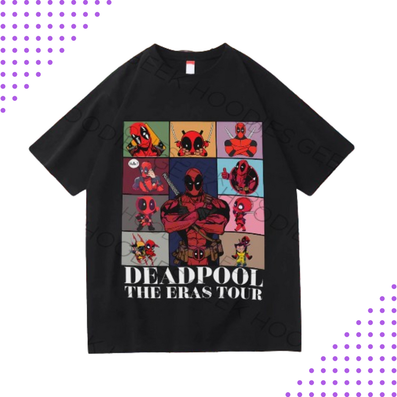 Camiseta Deadpool & Wolverine Quadrinhos Unissex