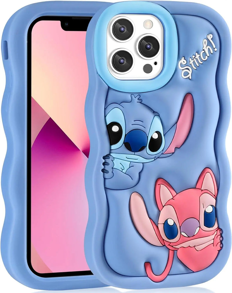 Capinha Stitch de Silicone para iPhone