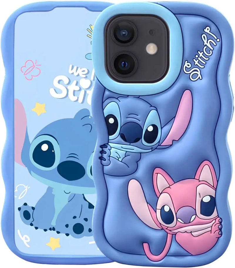 Capinha Stitch de Silicone para iPhone