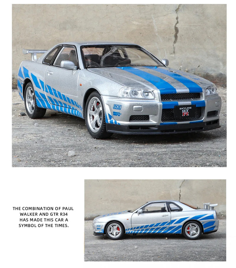 Nissan GTR R34 Skyline Velozes e Furiosos