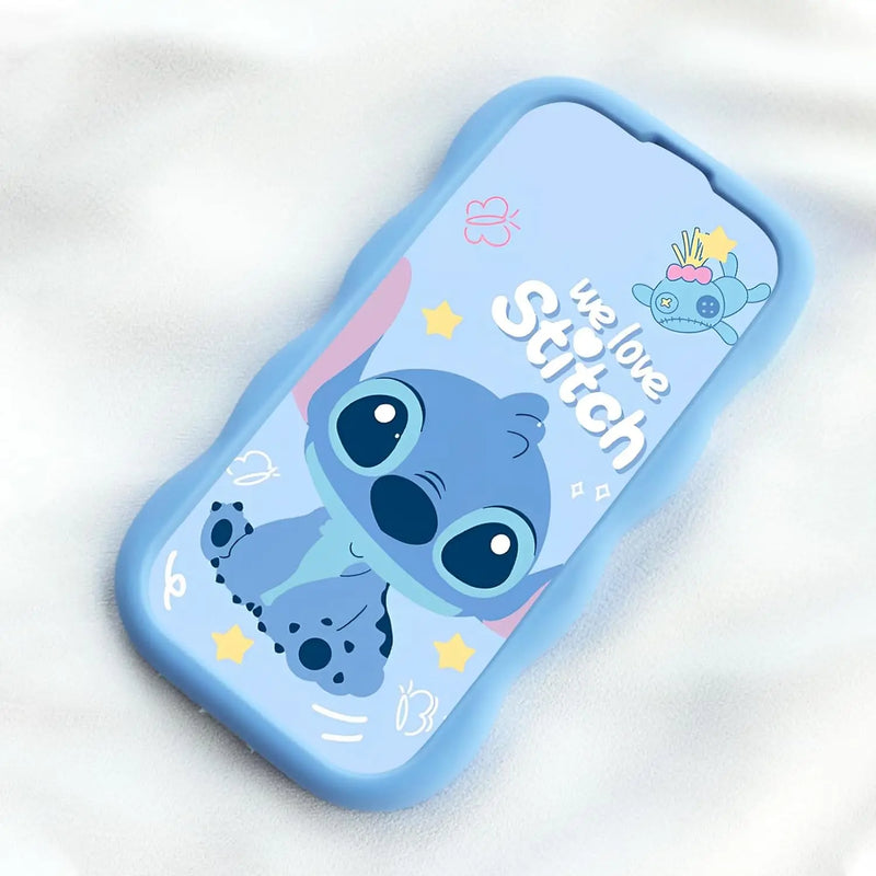 Capinha Stitch de Silicone para iPhone