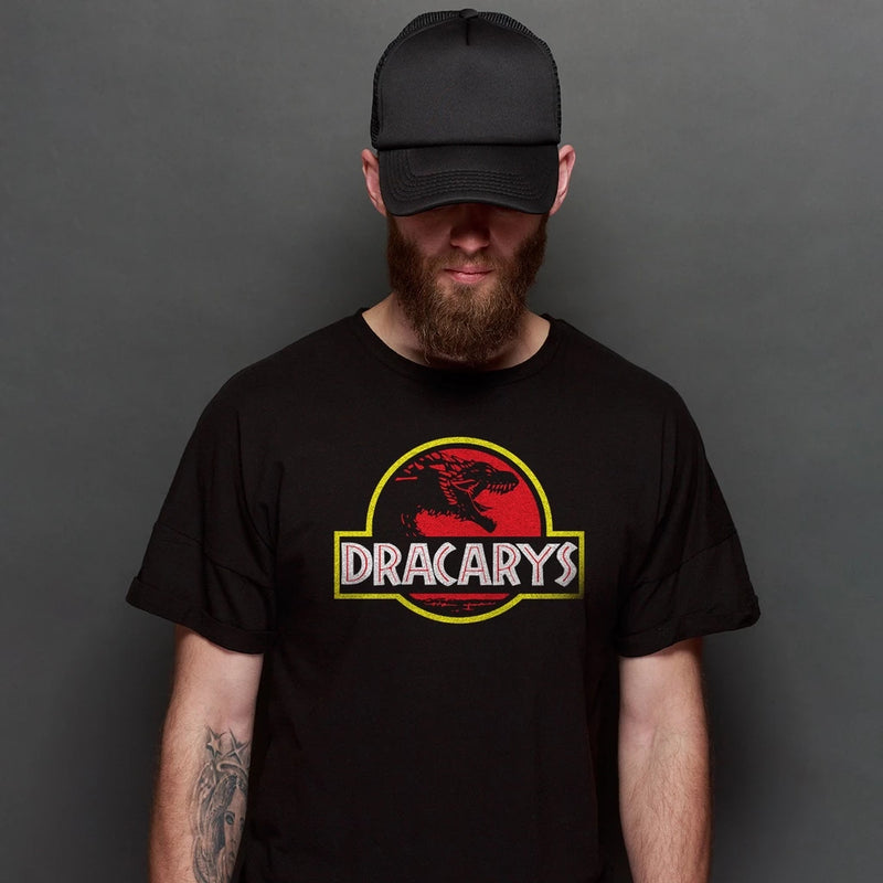 Camiseta Targaryen Dracarys LOGO JURASSIC PARK