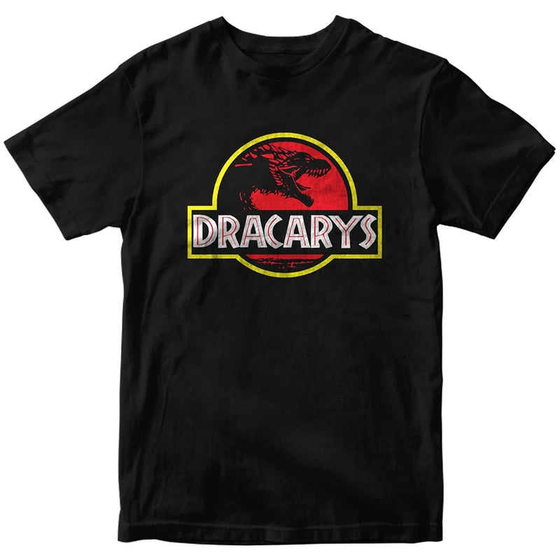 Camiseta Targaryen Dracarys (LOGO JURASSIC PARK)