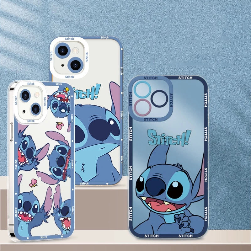 Capa de iPhone Anti-Impacto Disney Stitch