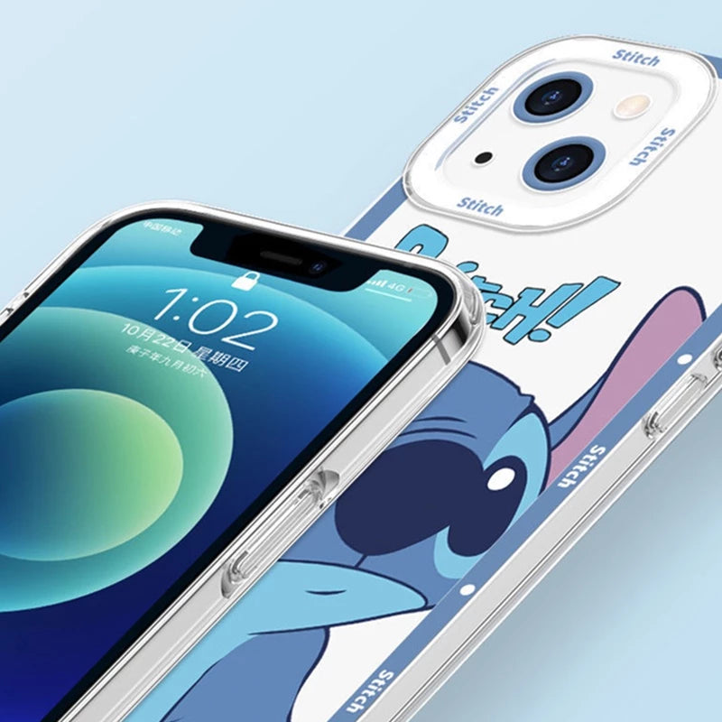 Capa de iPhone Anti-Impacto Disney Stitch