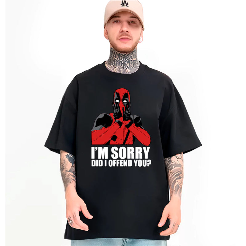 Camiseta Deadpool ´´I Am Sorry`` Unissex