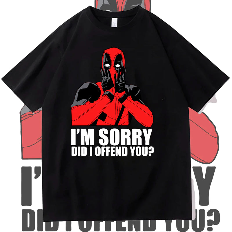 Camiseta Deadpool ´´I Am Sorry`` Unissex