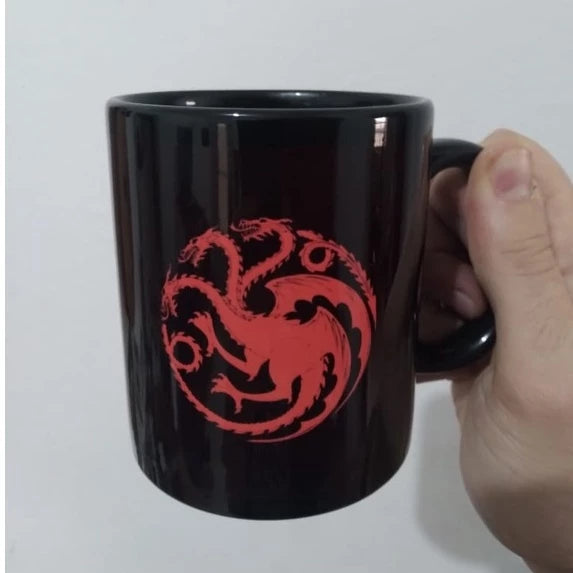 Caneca de Porcelana Game of Thrones Casa Targaryen