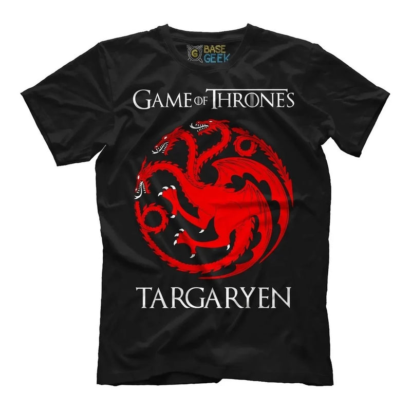 Camiseta House of the Dragon Targaryen