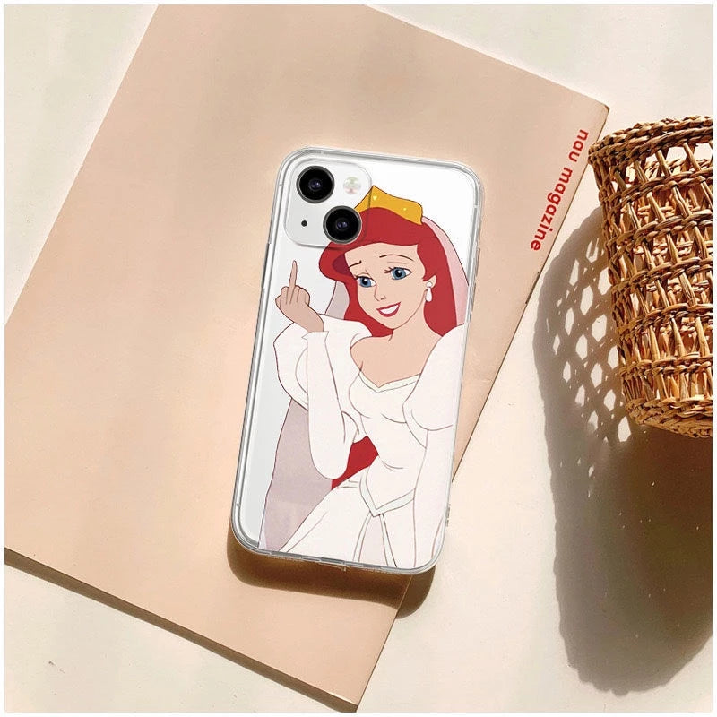 Capa de iPhone Disney Princesa Engraçada