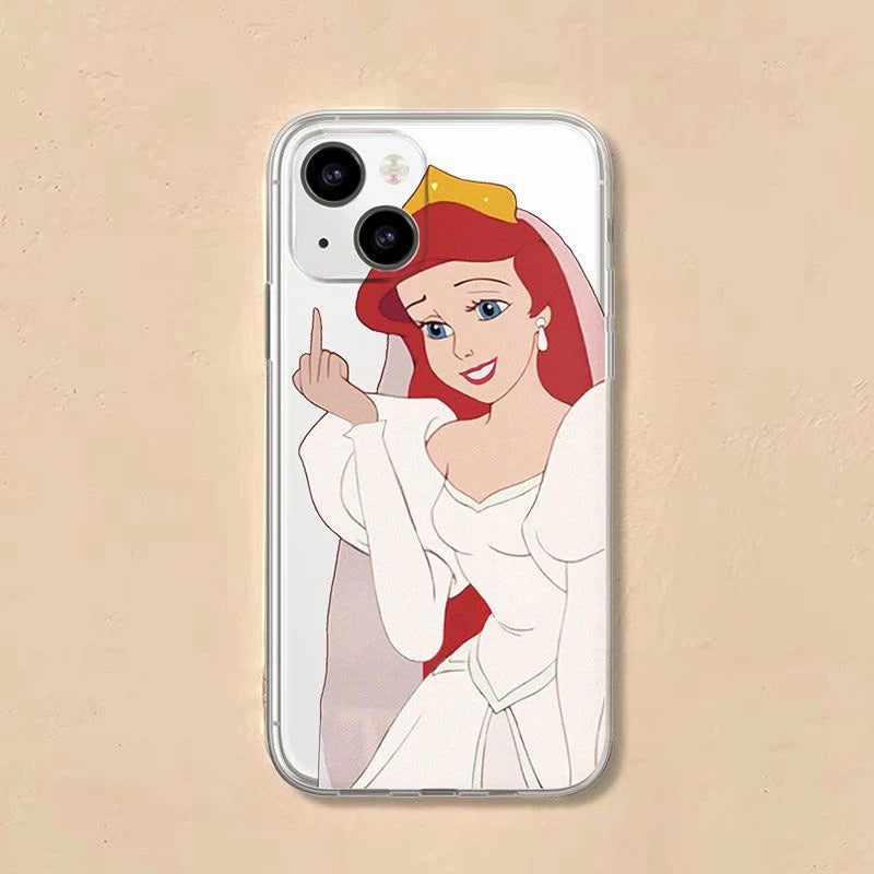 Capa de iPhone Disney Princesa Engraçada