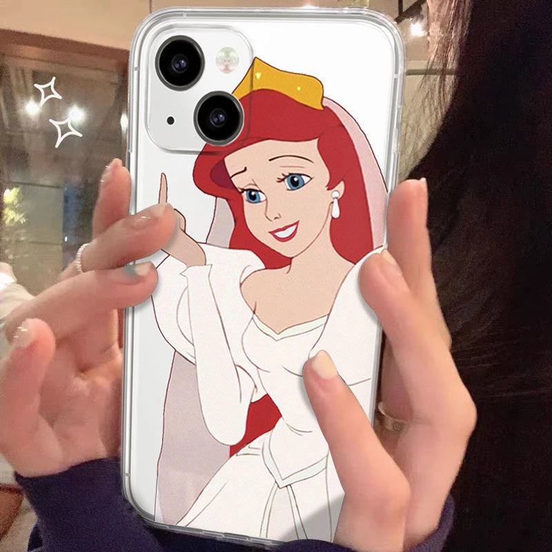 Capa de iPhone Disney Princesa Engraçada