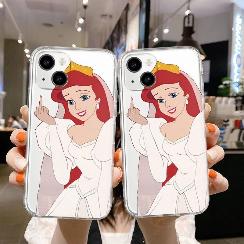 Capa de iPhone Disney Princesa Engraçada