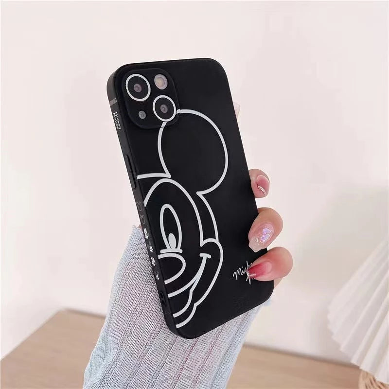 Capinha Capa Para IPhone Mickey Minnie