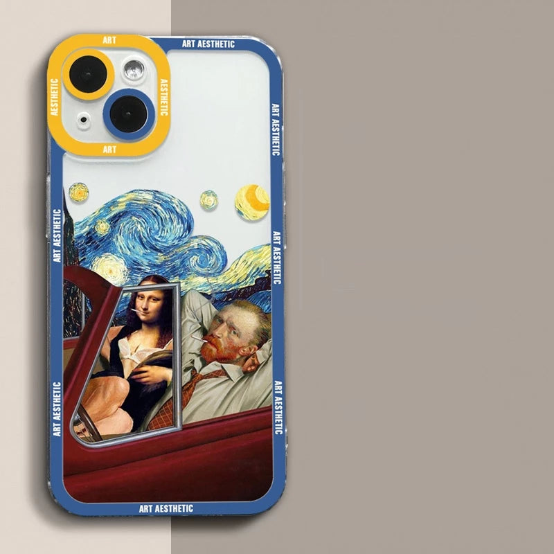 Capa Para iPhone Obra de Arte engraçada