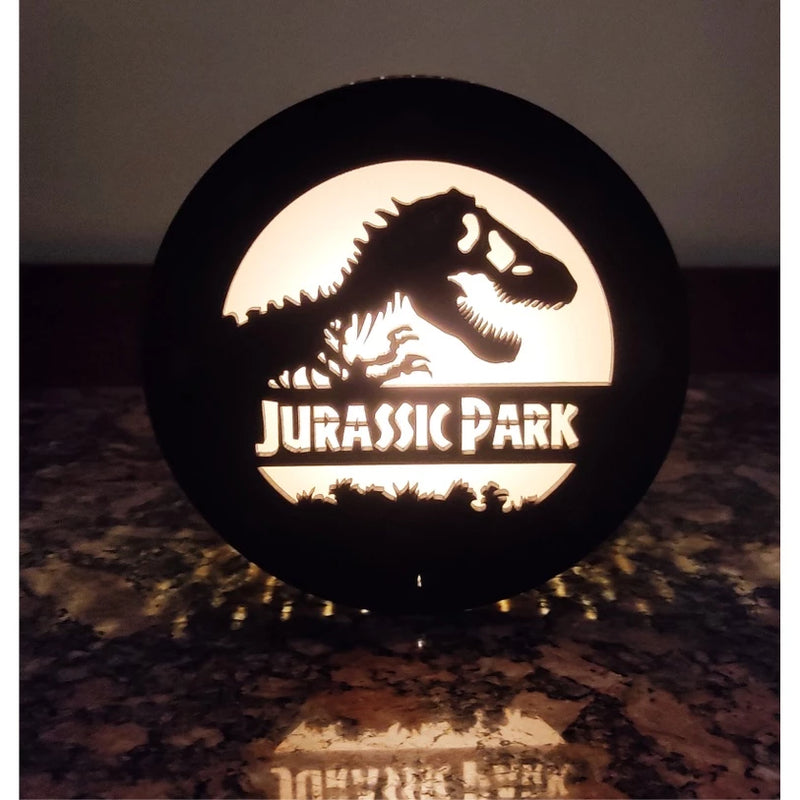 Luminária Jurassic Park