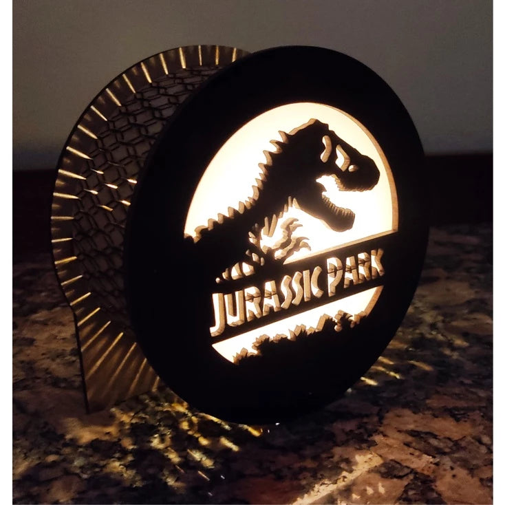 Luminária Jurassic Park