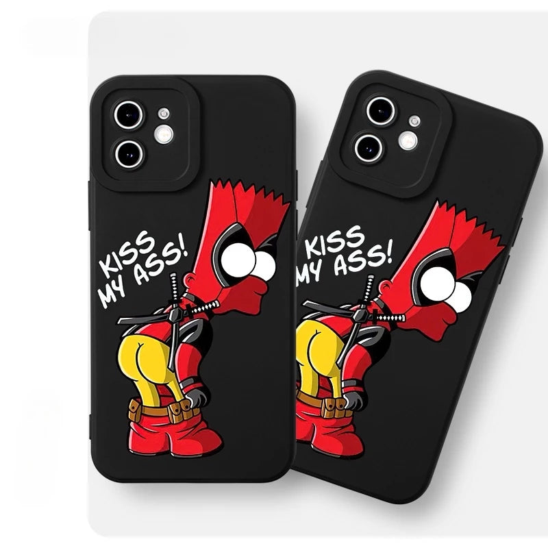 Capinha Bart Simpson Deadpool