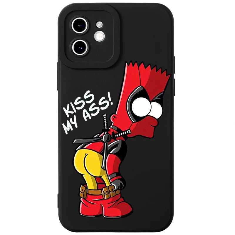 Capinha Bart Simpson Deadpool