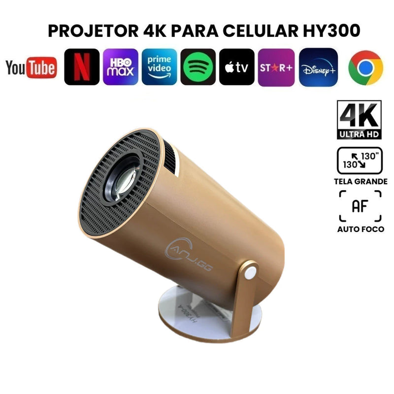 Projetor 4K 150 Polegadas HY300 Magcubic