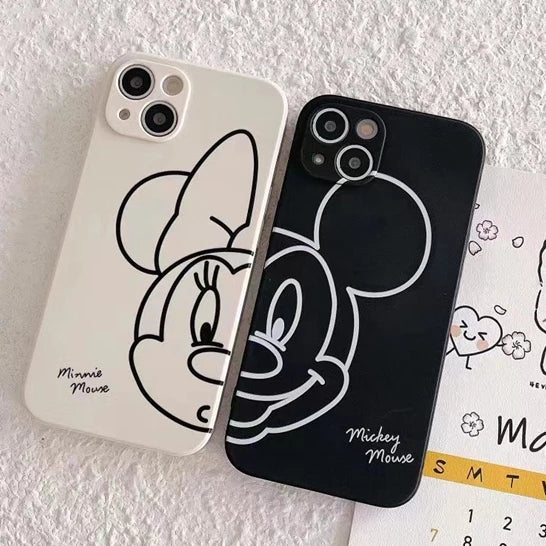 Capinha Capa Para IPhone Mickey Minnie